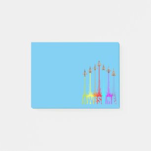 Awesome fighter jets post-it notes