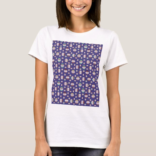 Awesome Floral Pattern T-Shirt (Front)
