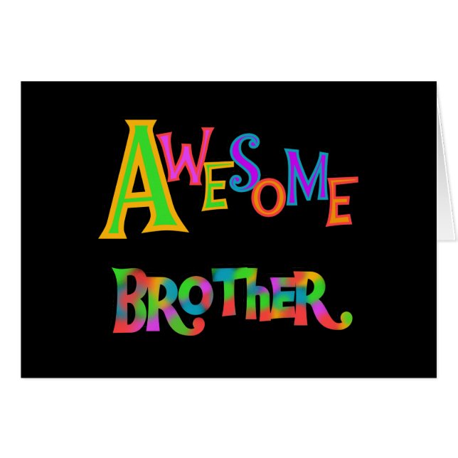 Awesome Frère T-shirts et cadeaux (Devant horizontal)