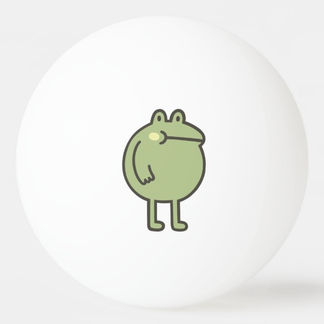 Awesome Frog Ping Pong Ball (Front)