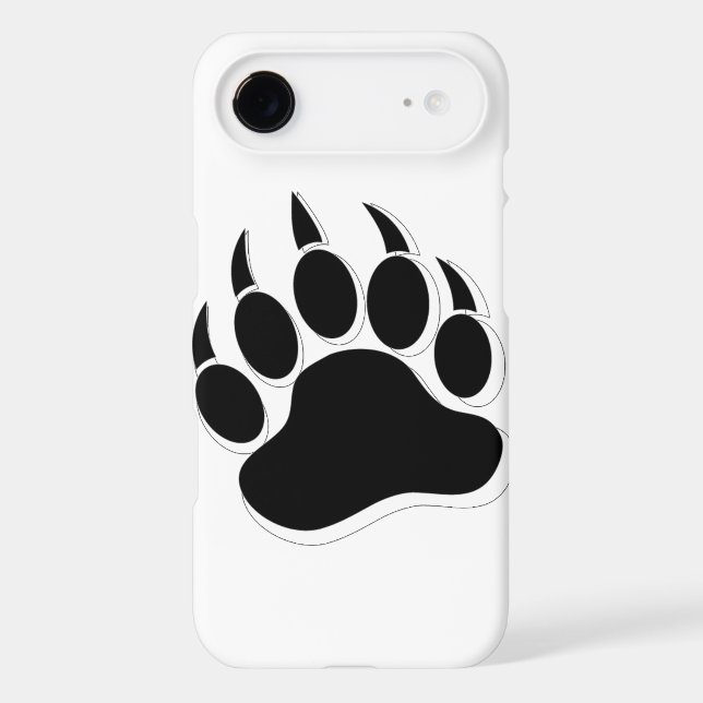 Awesome Gay Bear claw B&W 3D effect Case-Mate iPhone Case (Back)