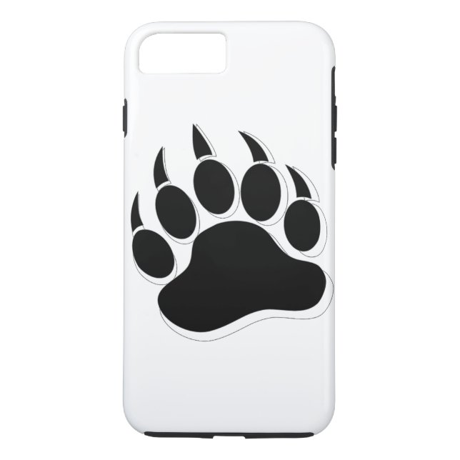 Awesome Gay Bear claw B&W 3D effect Case-Mate iPhone Case (Back)
