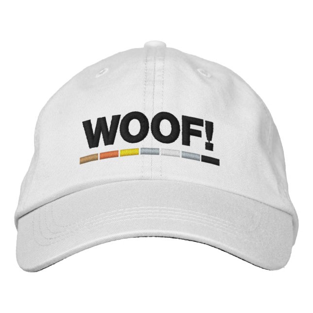 Awesome Gay Bears Woof! Embroidered Hat (Front)