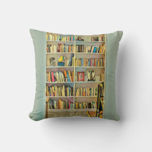 Awesome gifts for book lovers throw pillow
