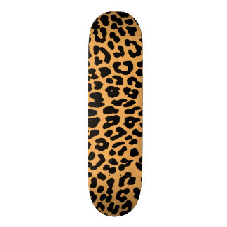 Awesome Girls Leopard Print Skateboard