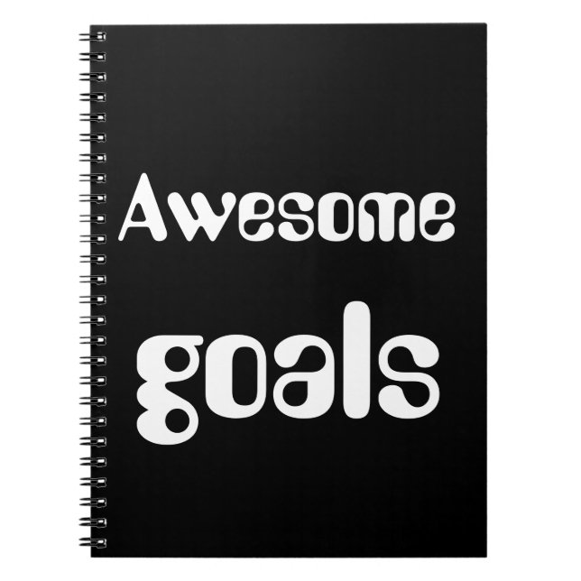 AWESOME GOALS NOTEBOOK (Front)