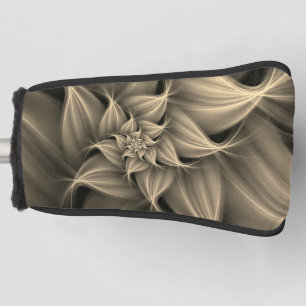 Awesome Gold lower Fractal Golf Head Cover