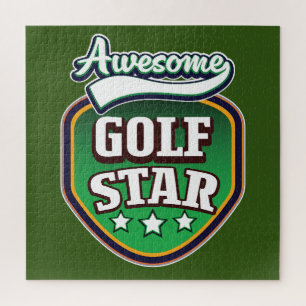 Awesome Golf Star  Jigsaw Puzzle
