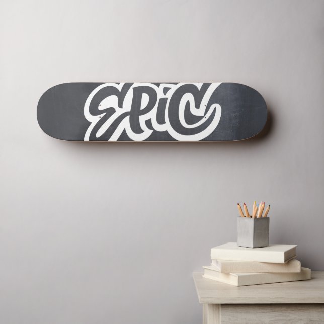 Awesome Graffiti EPIC Street Art Lettering Skateboard (Wall Art (Horz))