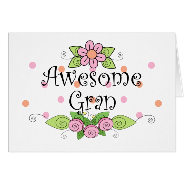 Awesome Gran T-Shirt (Front Horizontal)