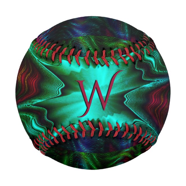 Awesome Green Quartz  Baseball (Front)