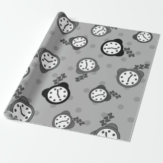 Awesome grey birthday party wrapping paper