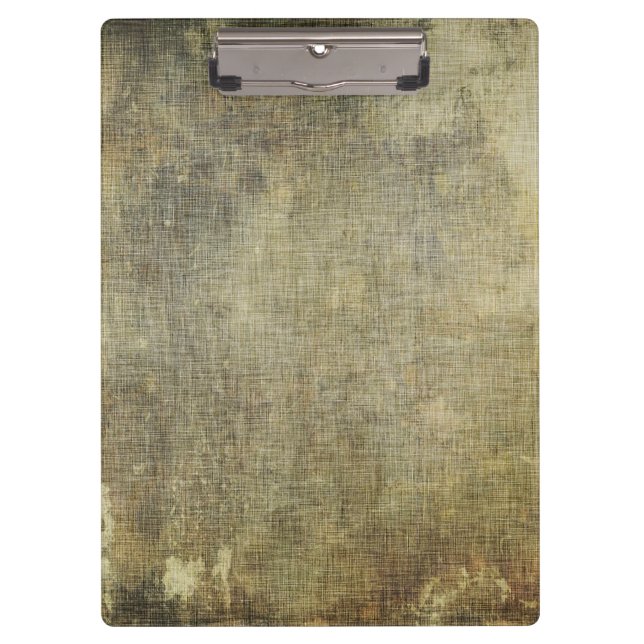 Awesome Grey Grunge Textured Look Clipboard (Front)