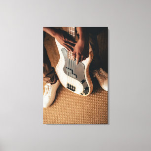 Awesome Guitar Canvas Print