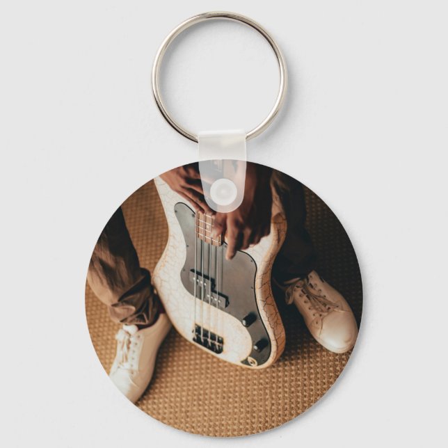 Awesome Guitar Keychain (Front)