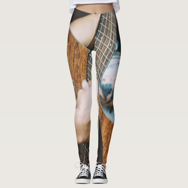 Awesome Guitar Leggings (Front)