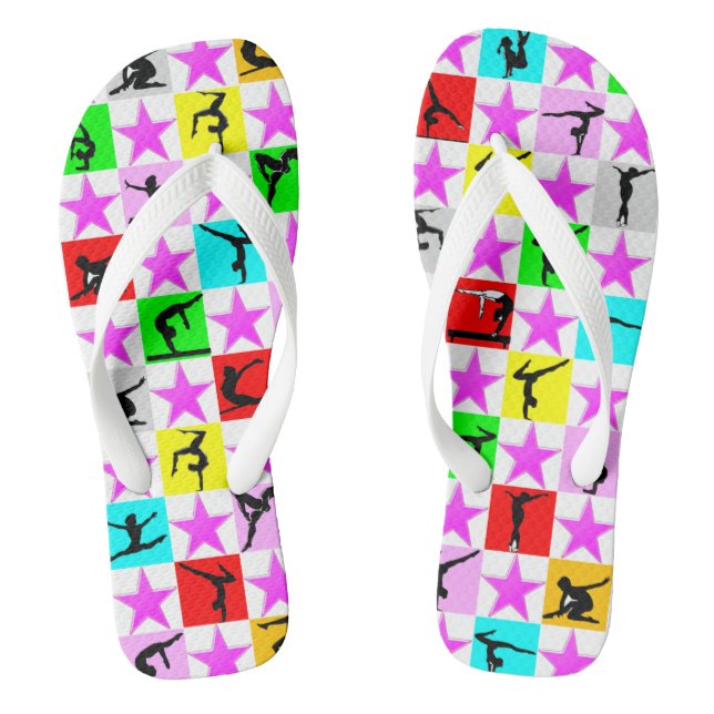 AWESOME GYMNASTICS CHAMPION FLIP FLOPS (Footbed)