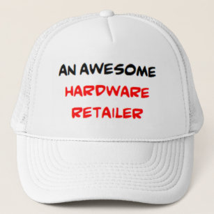 awesome hardware retailer2 trucker hat