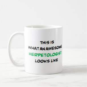 awesome herpetologist coffee mug