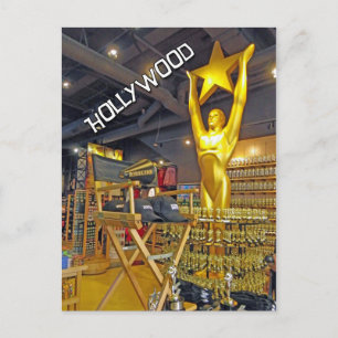 Awesome Hollywood Postcard! Postcard