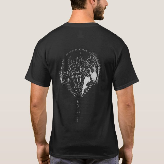 Awesome Horseshoe Crab T-Shirt (Back)