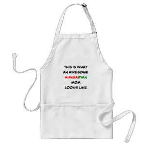 awesome hungarian mom coffee mug standard apron