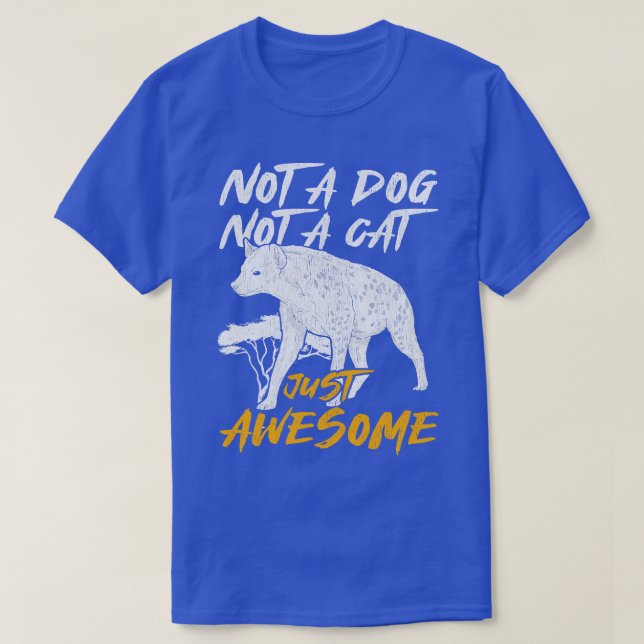 Awesome Hyena T-Shirt (Design Front)