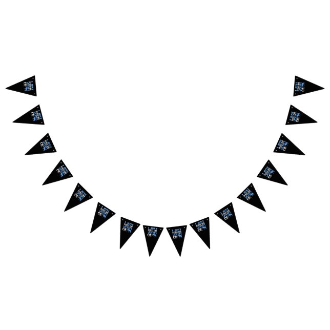 Awesome I Just Really Like Wolves Ok? Wolf Lover Bunting Flags (All)