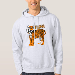 Awesome image Tiger lover cool text men Hoodie
