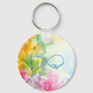 Awesome Infinity symbol "To infinity and beyond" Keychain