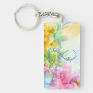 Awesome Infinity symbol "To infinity and beyond" Keychain