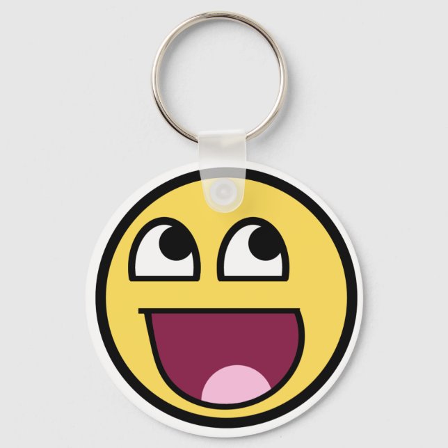Awesome Internet Meme Keychain (Front)