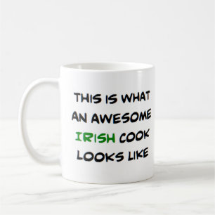 awesome irish cook coffee mug