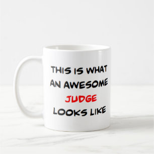 awesome judge coffee mug
