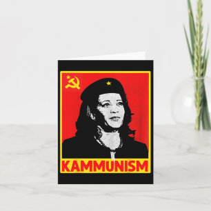 Awesome Kamala Harris Kammunism Communism Harris W Card