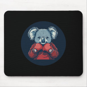 Awesome Koala Bear Boxer For A Knockout Vibe  Mouse Pad