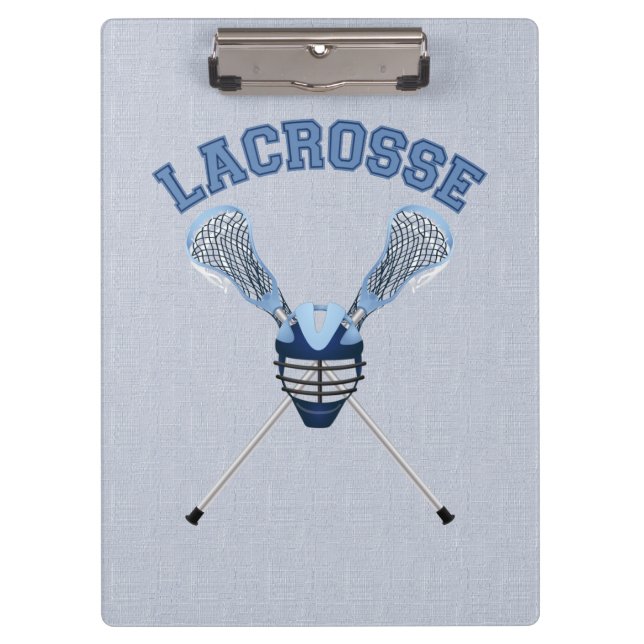 Awesome Lacrosse Tees and Gifts Clipboard (Front)