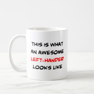 awesome left-hander coffee mug