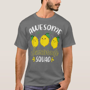 Awesome Lemonade Squad For Lemonade Stand Funny T-Shirt