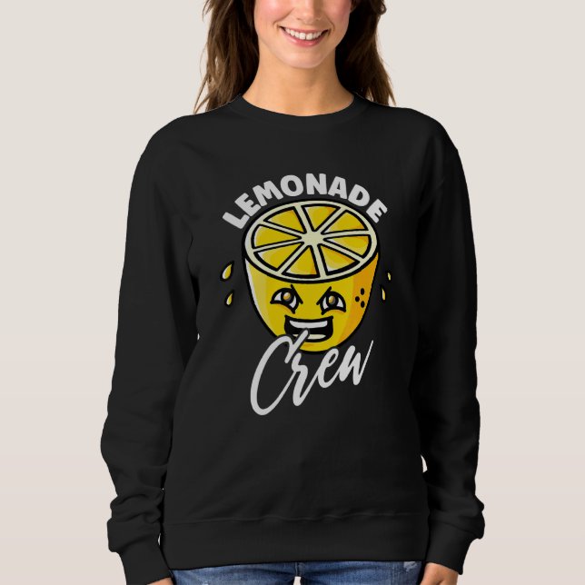 Awesome Lemonade Workers Staff Fruit Sweatshirt (Front)