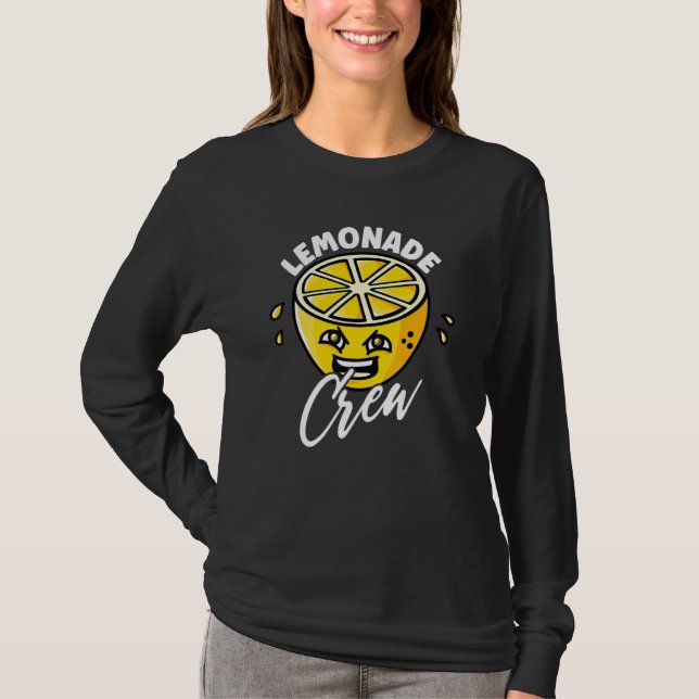 Awesome Lemonade Workers Staff Fruit T-Shirt (Front)