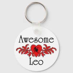 Awesome Leo Keychain