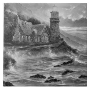 Awesome Lighthouse  Tile