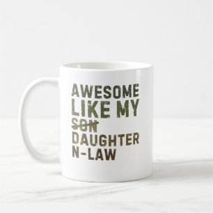 Awesome Like My Daughter-In-Law Cool Fathers Day Coffee Mug