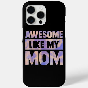Awesome like my mom matching mothers day family ki iPhone 15 pro max case
