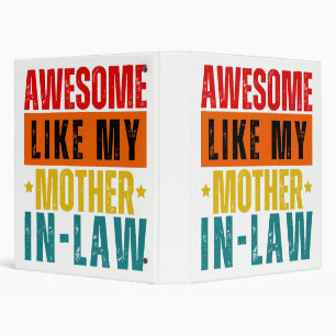 Awesome Like My Mother In-Law  Binder