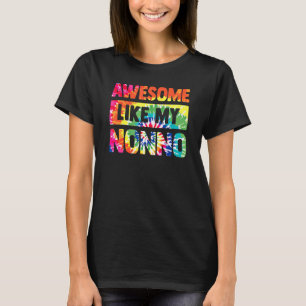Awesome Like My Nonno Fathers Day Family Kids Tie T-Shirt