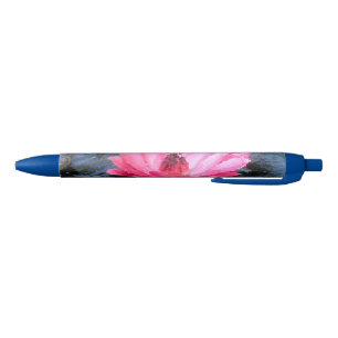 Awesome Lily with Red Pink Purple Green Black Ink Pen