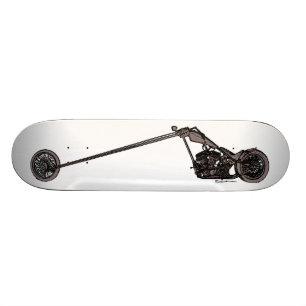 Awesome Long Chopper Skateboard