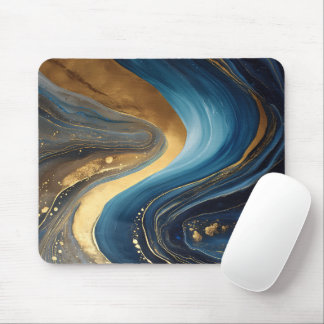 Awesome marble trendy modern mouse pad